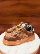 Gucci GG Supreme Canvas & Leather Chunky Sneakers