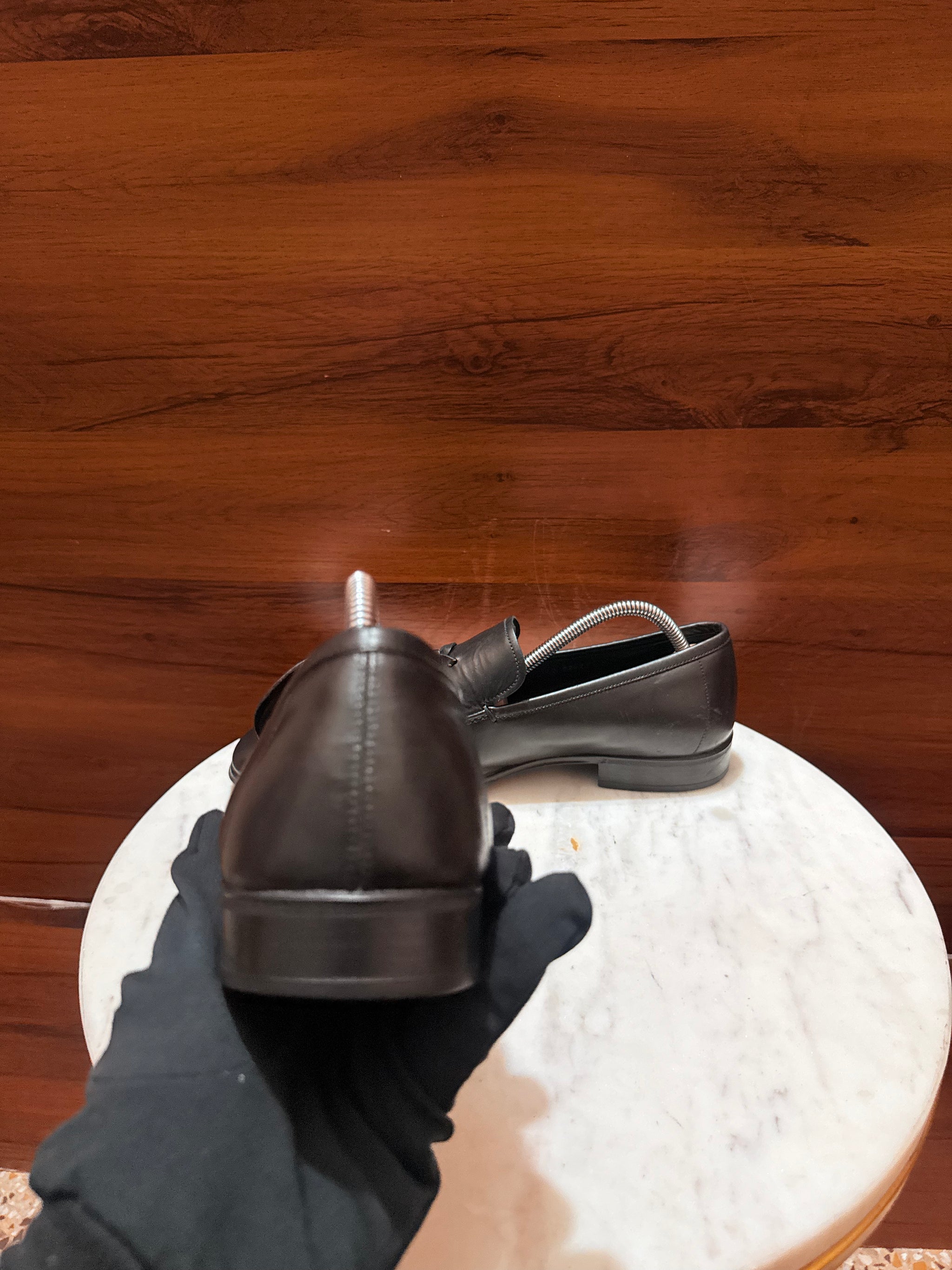 Ferragamo Classic Tassel Leather Loafers