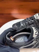 D&G Dolce & Gabbana Low-Top Leather & Suede Sneakers