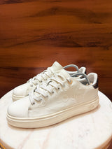 Louis Vuitton Time Out Monogram Embossed Leather Sneakers