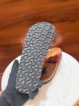 Birkenstock Gizeh Metallic Snake Pattern Sandals