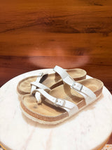 Birkenstock Mayari Birko-Flor White Sandals