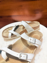 Birkenstock Mayari Birko-Flor White Sandals