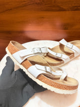 Birkenstock Mayari Birko-Flor White Sandals