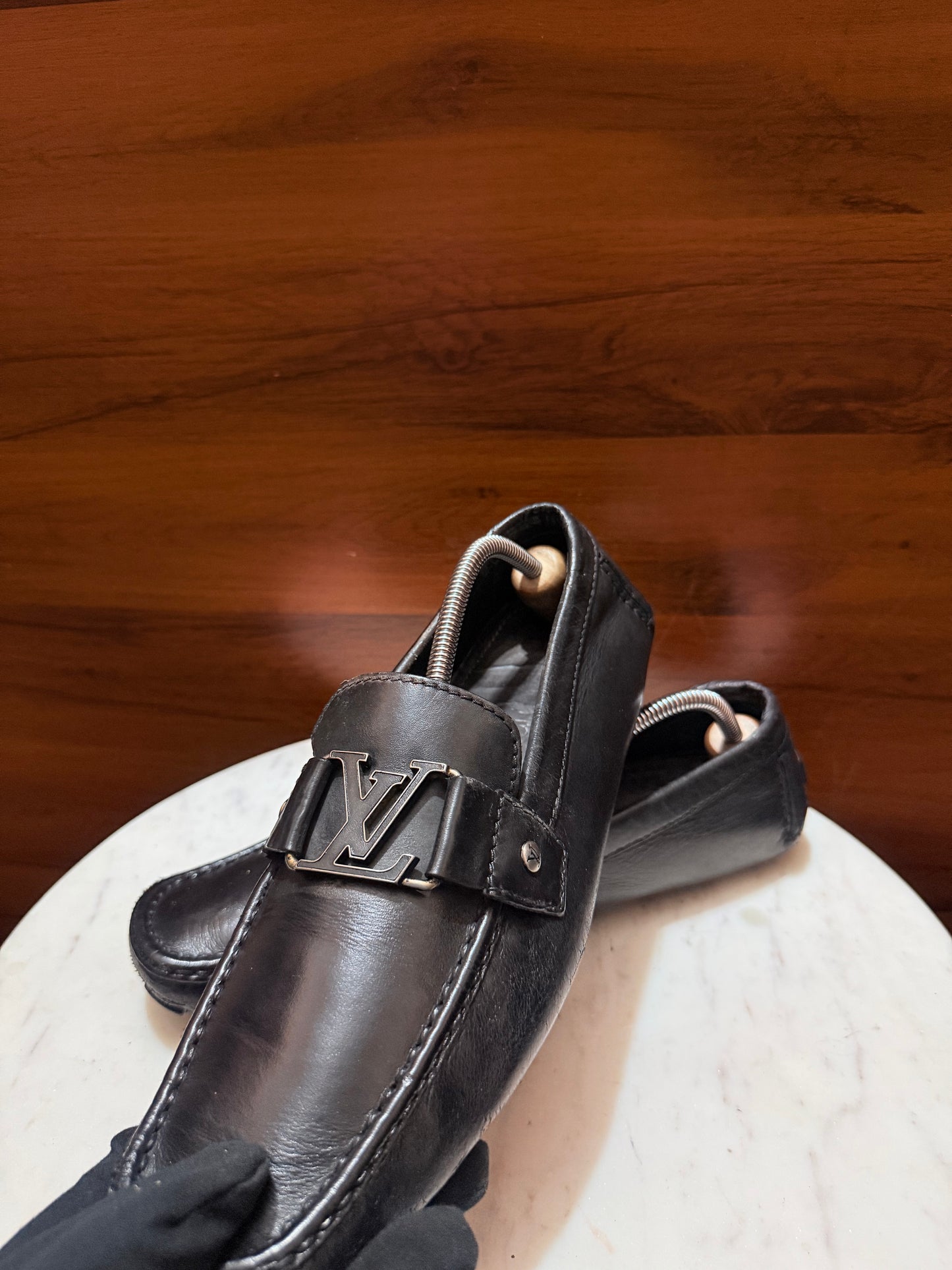 Louis Vuitton Monte Carlo Leather Loafers