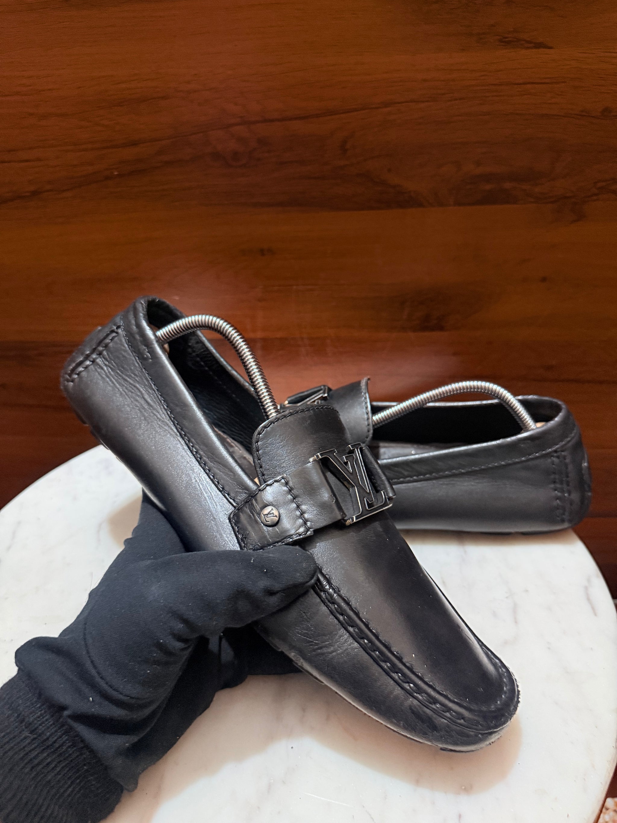 Louis Vuitton Monte Carlo Leather Loafers