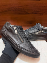 Antony Morato Side-Zip Leather Sneakers