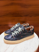 Paul Smith Basso Strawberry Print Leather Sneakers