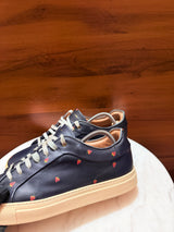 Paul Smith Basso Strawberry Print Leather Sneakers