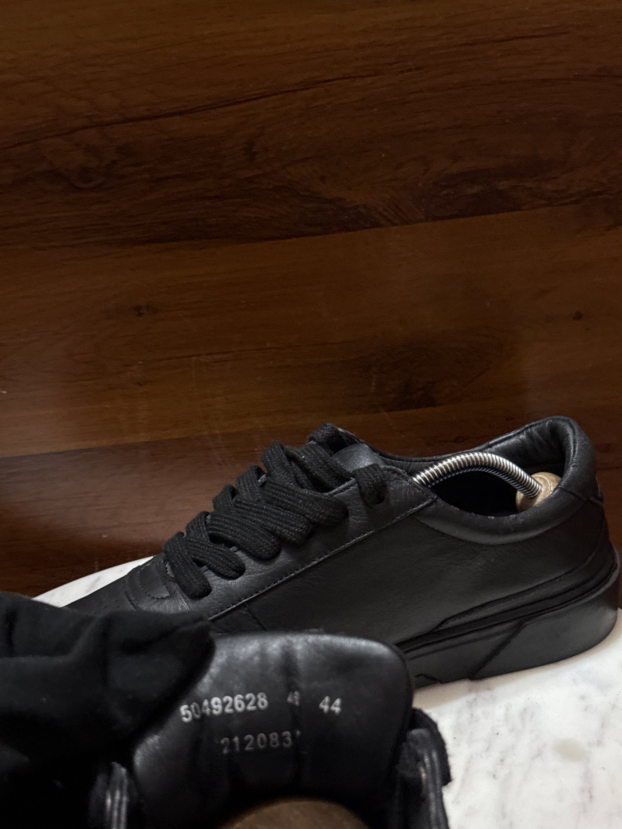Porsche x BOSS Leather Low-Top Sneakers