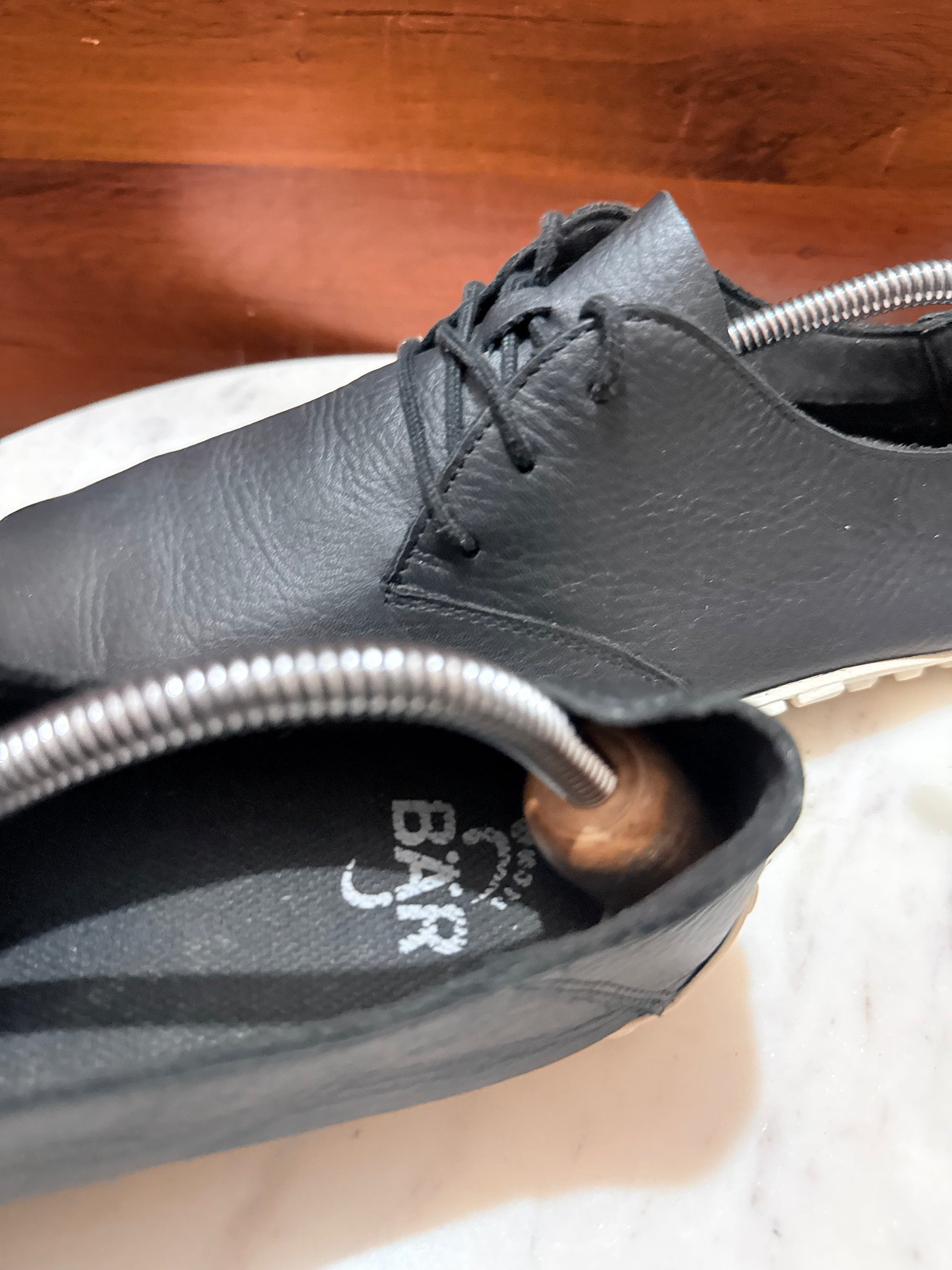Groundies Montreal / Barefoot Leather Derby Shoes