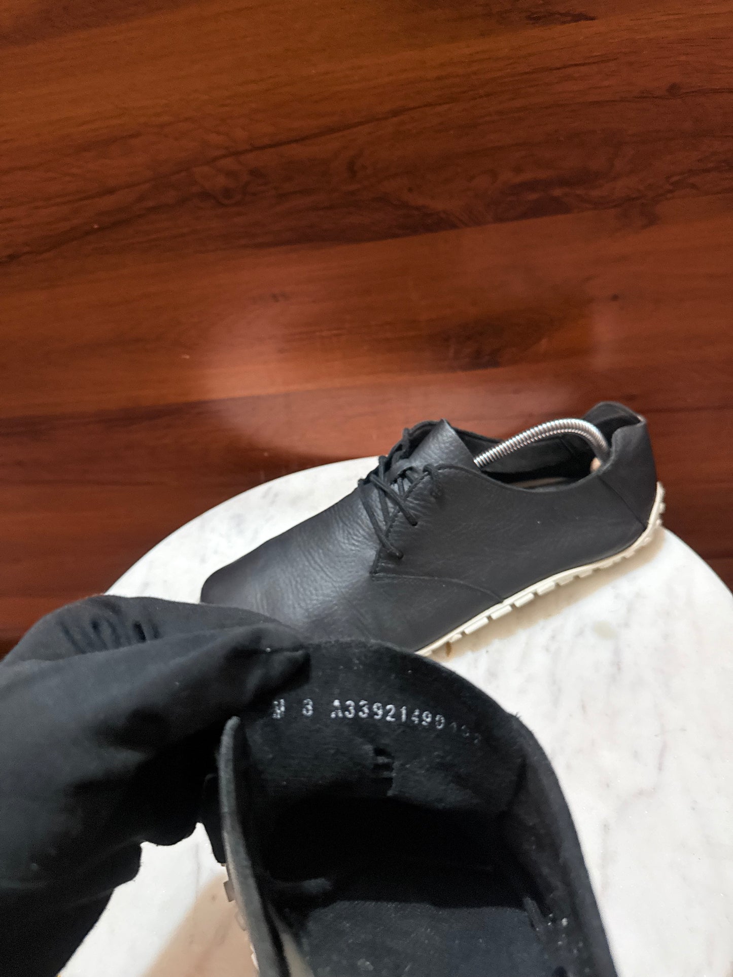 Groundies Montreal / Barefoot Leather Derby Shoes
