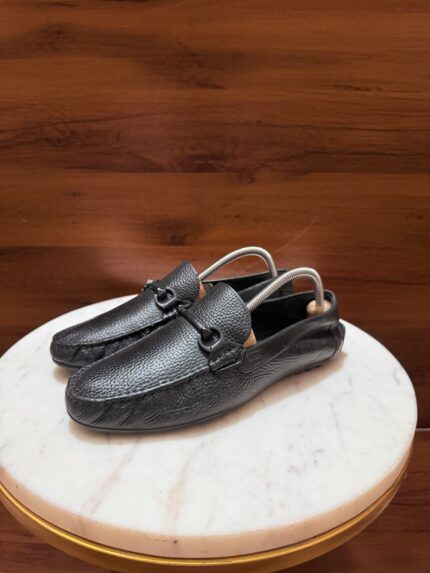 Rosso Brunello – Grained Leather Driving Shoes "Classic