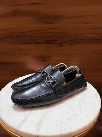 Louis Vuitton – Damier Infini Leather Hockenheim Driving Shoes