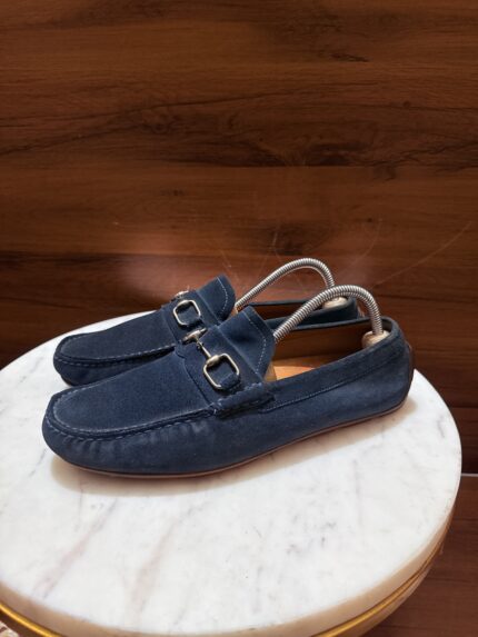 Gucci – Suede Horsebit Driving Shoes