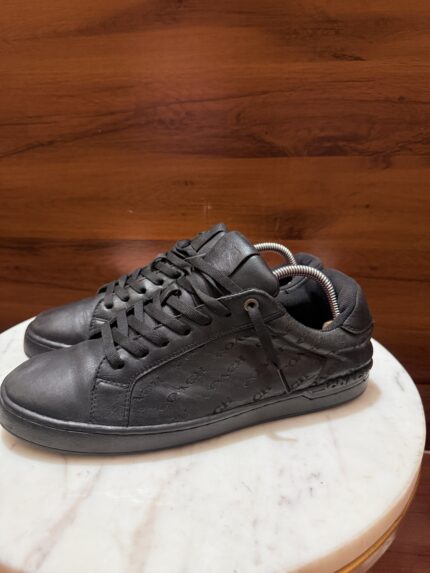 Coach – Clip Low-Top Signature Leather Sneakers