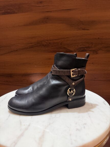 Michael Kors – Lawson Leather Ankle Boots