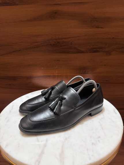 Salvatore Ferragamo – Handcrafted Tassel Calfskin Leather Loafers