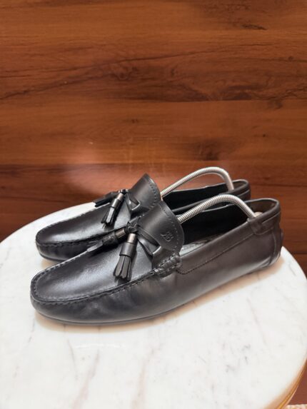 Rosso Brunello – Handcrafted Leather Tassel Driving Moccasins