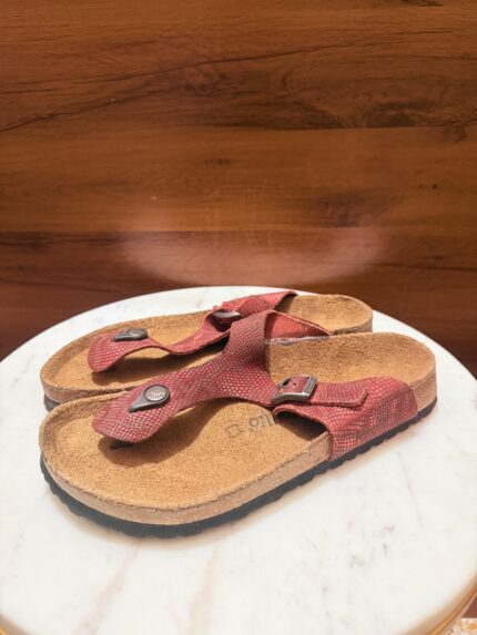 Papillio by Birkenstock – Gizeh Textured Scales Thong Sandals